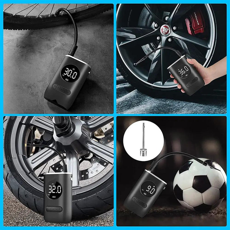 Portable Air Pump Compressor Tyre Inflator 150PSI by salelink.co.nz