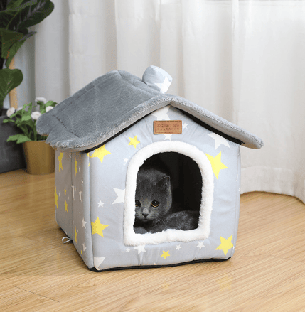 Warm Closed Dog Kennel House for Pets by Action Outdoors Limited