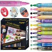 24PCS Acrylic Paint Pens by salelink.co.nz