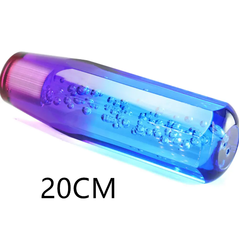 Crystal Shift Knob Blue/Purple 20cm by salelink.co.nz