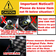 5 Speed Manual Car Gear Shift Knob 8cm by salelink.co.nz