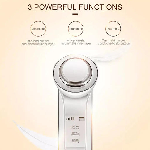K-SKIN KD9960 Ion Beauty Introduction Instrument Face Cleansing Massager Skin Rejuvenation Thermostat Deep Clean Acne Therapy by JBH AUTO PARTS