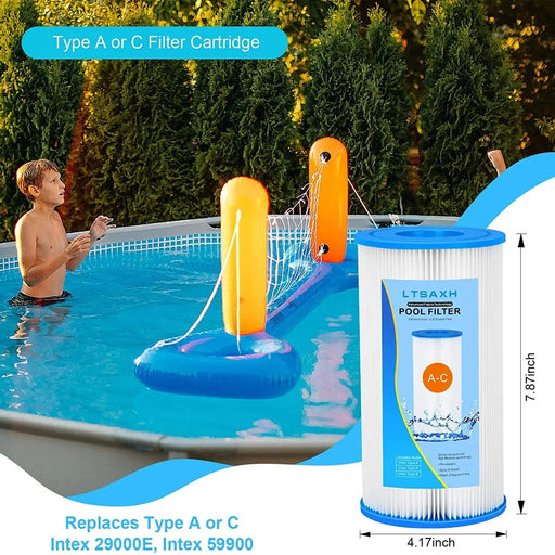 Type A or C Pool Filter for Intex 59900E and 29000E by salelink.co.nz