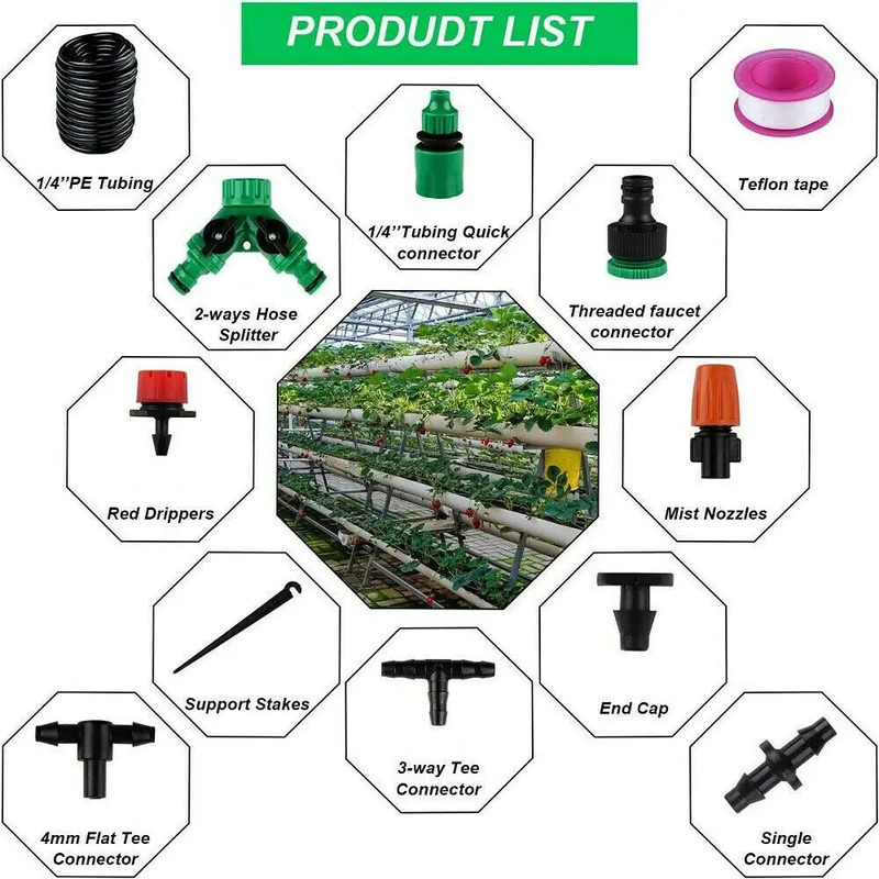 50M Water Irrigation System by salelink.co.nz