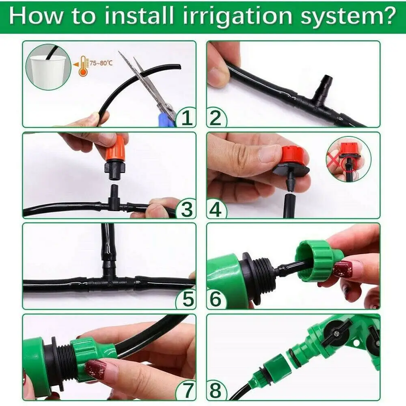 50M Water Irrigation System by salelink.co.nz