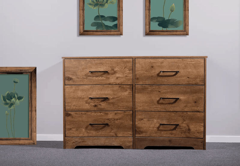 'Althea' Walnut Color Low Boy by sue-e furniture