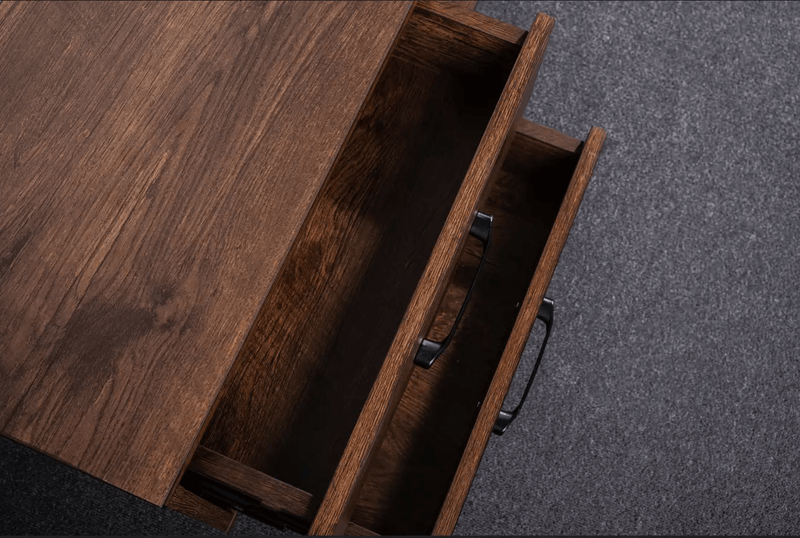 'Hagen' Walnut Color Entertainment Unit by sue-e furniture