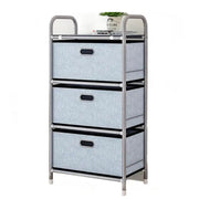 4 Tier Drawer Storage Rack Box Cabinet Organiser Shelf by salelink.co.nz