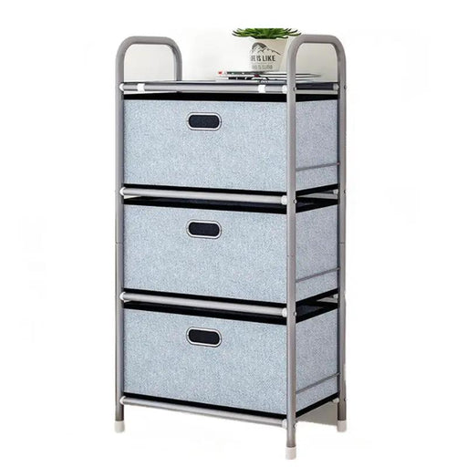 4 Tier Drawer Storage Rack Box Cabinet Organiser Shelf by salelink.co.nz