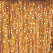 300 LED Curtain String Fairy Light Christmas Light by salelink.co.nz