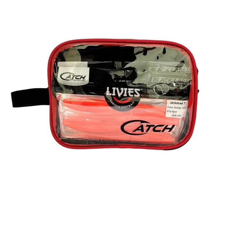 Catch Fishing Tackle Catch Softbait Storage Bag 160mm (Height) x 210mm (Long) x 9 Catch Softbait Storage Bag 160mm (Height) x 210mm (Long) x 9