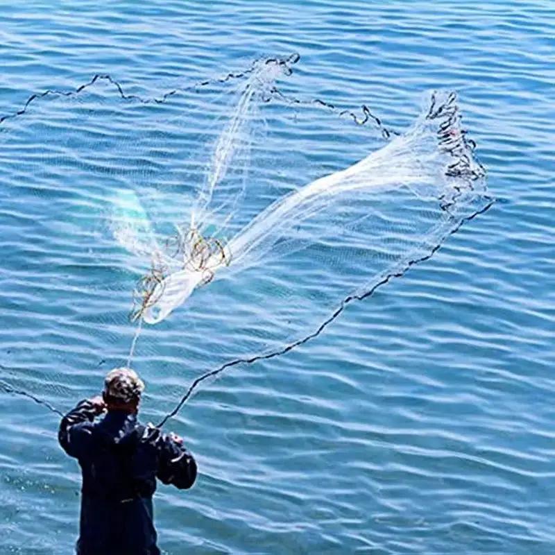 6ft Fishing Casting Net with Sinkers Weights by NZ Diver
