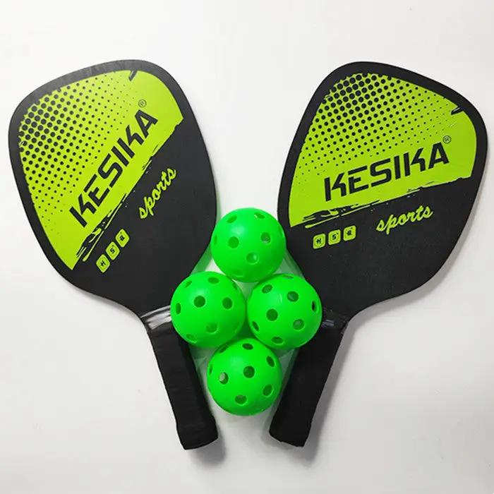 Pickleball Paddle with Portable Bag, 4 balls by salelink.co.nz