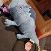 Animal Addiction Limited Dog Toys Paws 4 Earth Dog Toy, Gecko with Rope Tail Paws 4 Earth Dog Toy, Gecko with Rope Tail