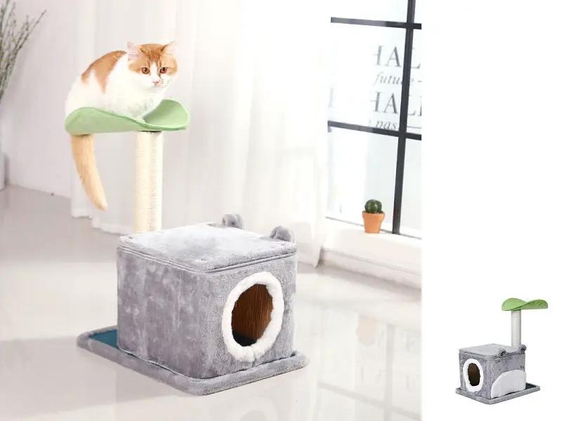 Cat Kitten Tree Scratching Post Climbing Activity Centre Sisal Bed Toy Scratcher by dealonline.co.nz