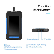 Industrial Endoscope Camera 1080P HD 4.3" LCD Screen Borescope Inspection Camera by salelink.co.nz
