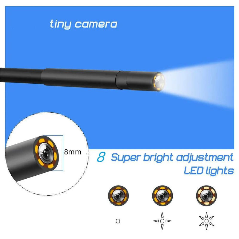 Industrial Endoscope Camera 1080P HD 4.3" LCD Screen Borescope Inspection Camera by salelink.co.nz