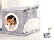 Cat Kitten Tree Scratching Post Climbing Activity Centre Sisal Bed Toy Scratcher by dealonline.co.nz