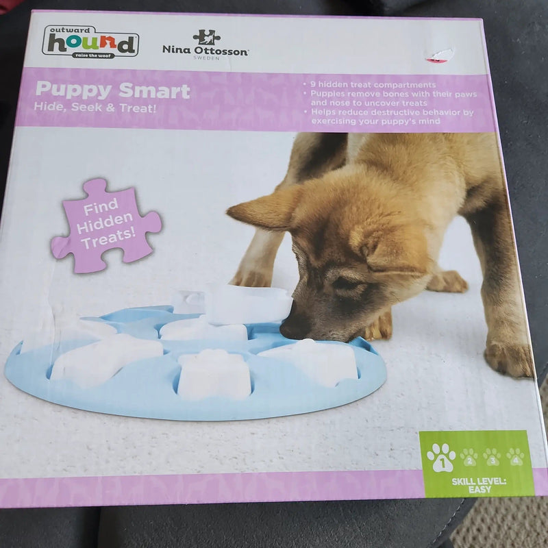Animal Addiction Limited Dog Toy Nina Ottosson Puppy Smart Hide, Seek and Treat Nina Ottosson Puppy Smart Hide, Seek and Treat