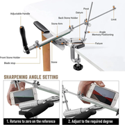 RUIXIN PRO RX-008 Professional Knife Sharpener by salelink.co.nz