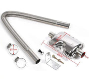 120cm Car Parking Air Heater Diesel Heater Exhaust Pipe Hose by salelink.co.nz