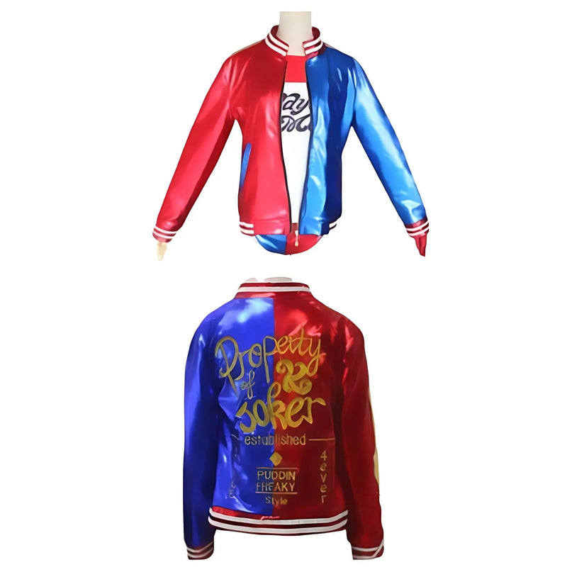 M Harley Quinn Suicide Squad Costume Cosplay Jacket Halloween by salelink.co.nz