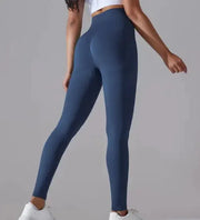 Knitted High Waist Yoga Pants - Soft Stretch Activewear | Women's Athletic Wear by Mead's Supply & Equipment Outfitters limited