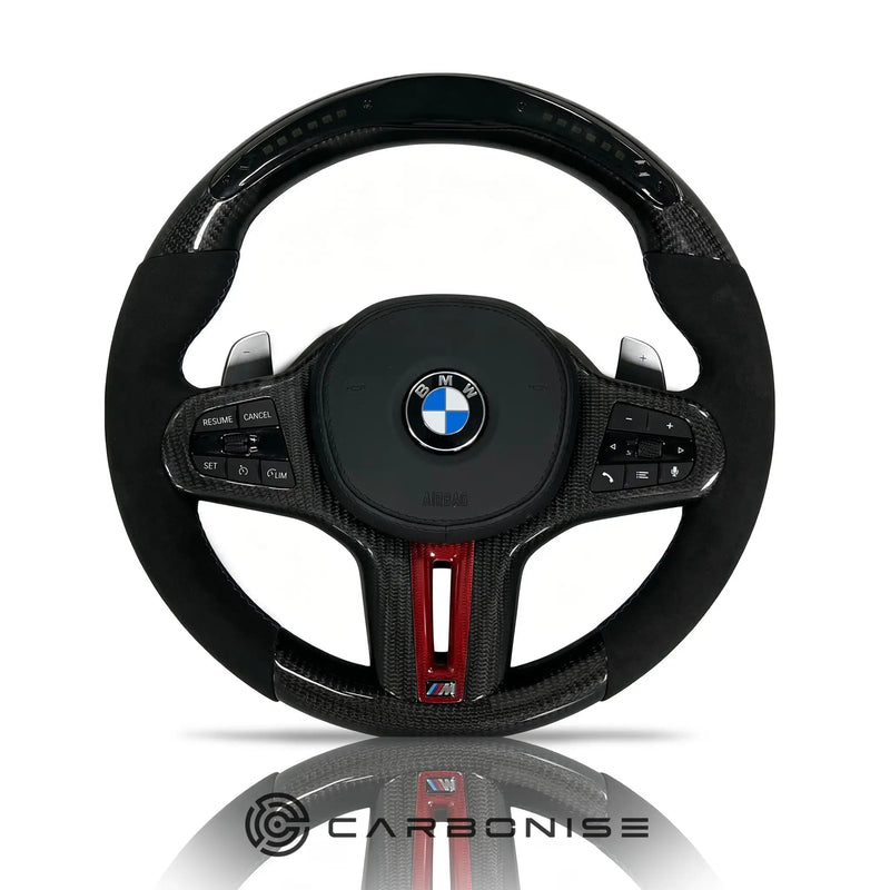 BMW Steering Wheel (Carbon Fiber+Alcantara) #16 by CARBONISE