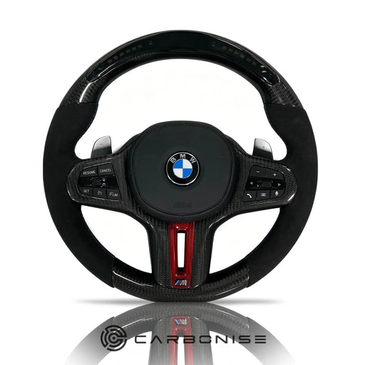 BMW Steering Wheel (Carbon Fiber+Alcantara) #16 by CARBONISE
