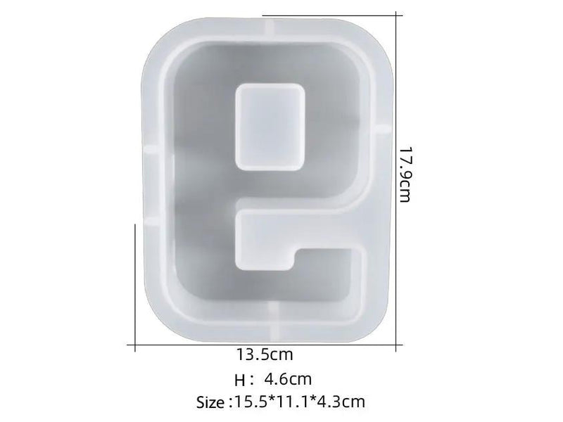 Number Moulds - Individual - Super Large by Resin Art NZ