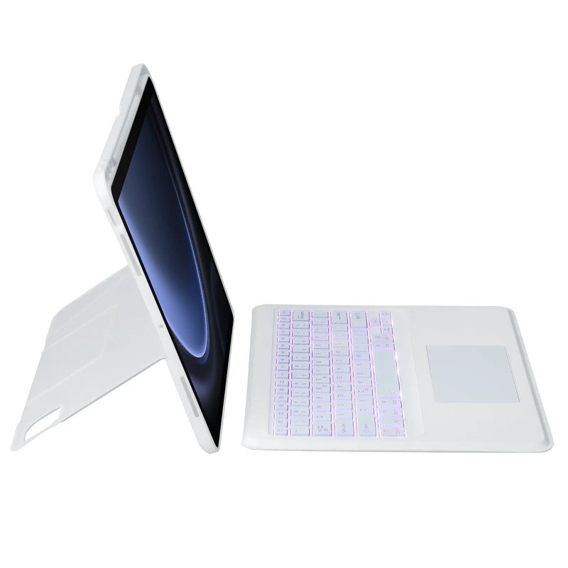 Detachable Keyboard Case for Samsung Galaxy Tab S9 11"/S9 FE 10.9" by salelink.co.nz