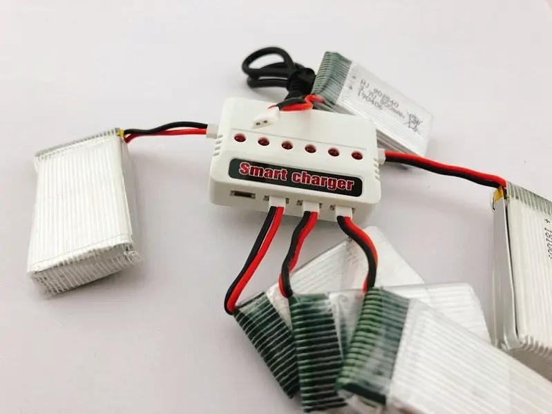 6 in 1 3.7V USB Charger for Drone by dealonline.co.nz