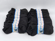 (60 Pairs) Thin Ankle Socks - BLACK - M7-11/ W8-12 by dealonline.co.nz