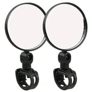 Bicycle Rear View Mirror - HandleBar Mount (Pair of 2 mirrors) by NZ Diver
