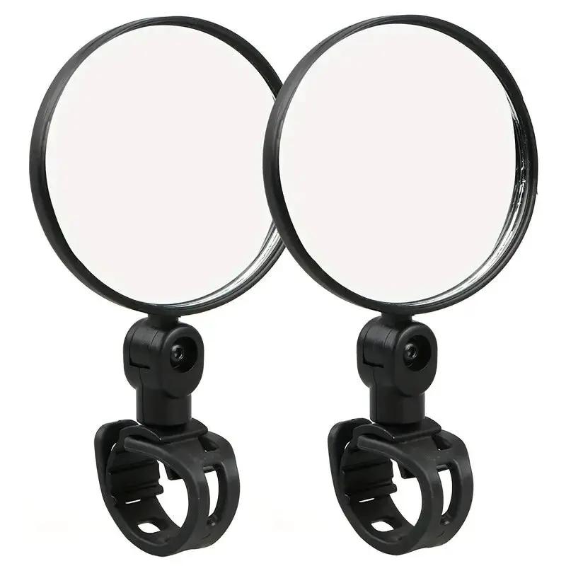 Bicycle Rear View Mirror - HandleBar Mount (Pair of 2 mirrors) by NZ Diver