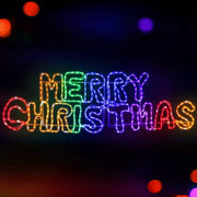 SportZone.co.nz Occasions > Christmas > Outdoor Decorations & Lights 1.6M Christmas Lights Motif 360 LED Rope Light Outdoor Decoration Jingle Jollys 1.6M Christmas Lights Motif 360 LED Rope Light Outdoor Decoration Jingle Jollys