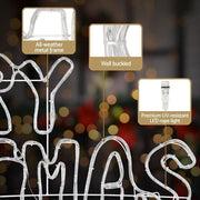 SportZone.co.nz Occasions > Christmas > Outdoor Decorations & Lights 1.6M Christmas Lights Motif 360 LED Rope Light Outdoor Decoration Jingle Jollys 1.6M Christmas Lights Motif 360 LED Rope Light Outdoor Decoration Jingle Jollys