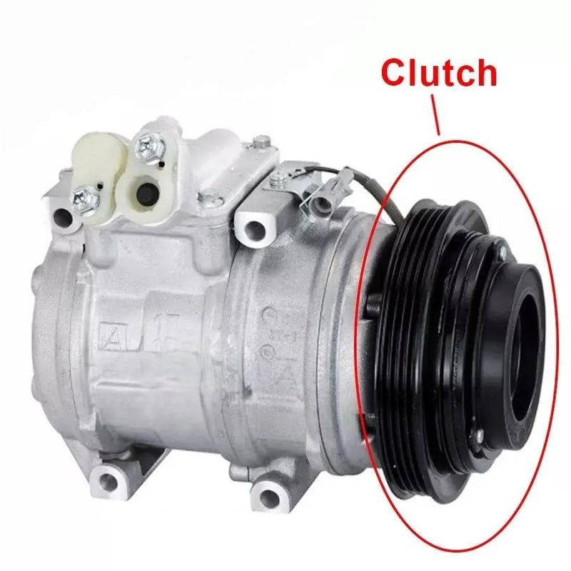For 10PA17C Compressor AC Toyota Land Cruiser Prado VZJ95R VZJ90 3.4 1996-2002 447100-8340 4471008340 Clutch Diameter 135mm Pulley 4PK by JBH AUTO PARTS