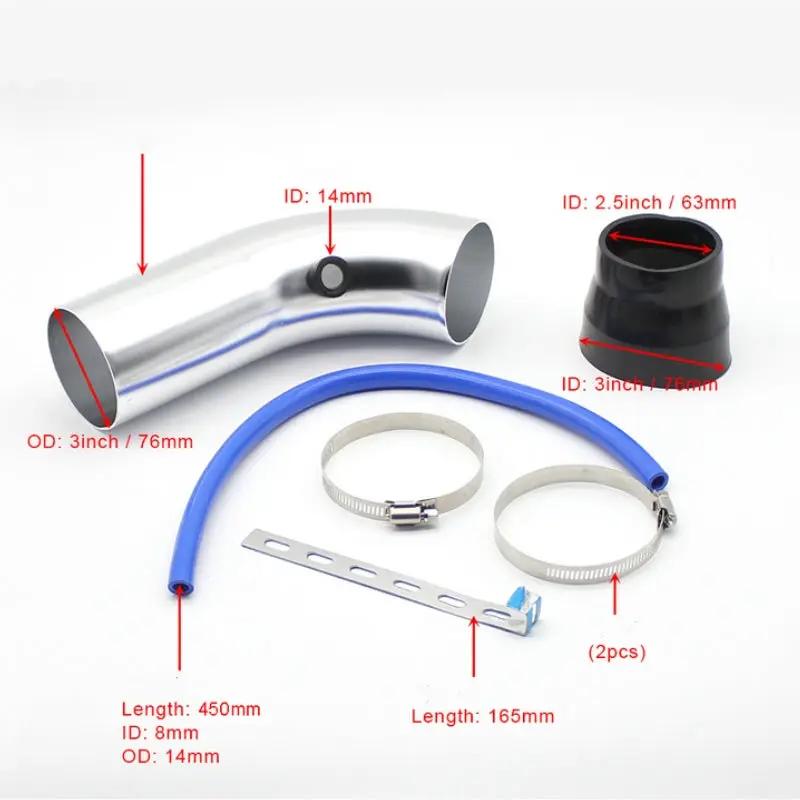 Car Cold Air Intake Filter Pipe Hose System by salelink.co.nz