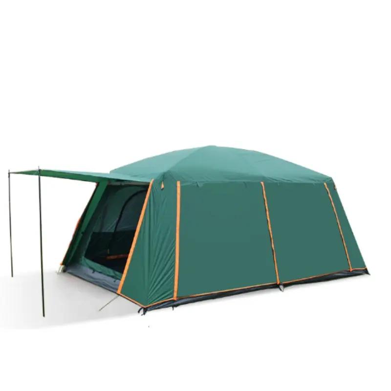 Camping Tent 6-10persons 380x260x195cm Green by salelink.co.nz