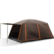 Camping Tent 5-8persons 310x220x190cm Coffee by salelink.co.nz