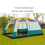 Camping Tent 6-10persons 380x260x195cm Green by salelink.co.nz