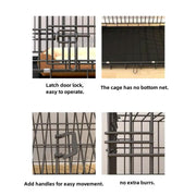 Pet Cage - 61x42x50cm by salelink.co.nz