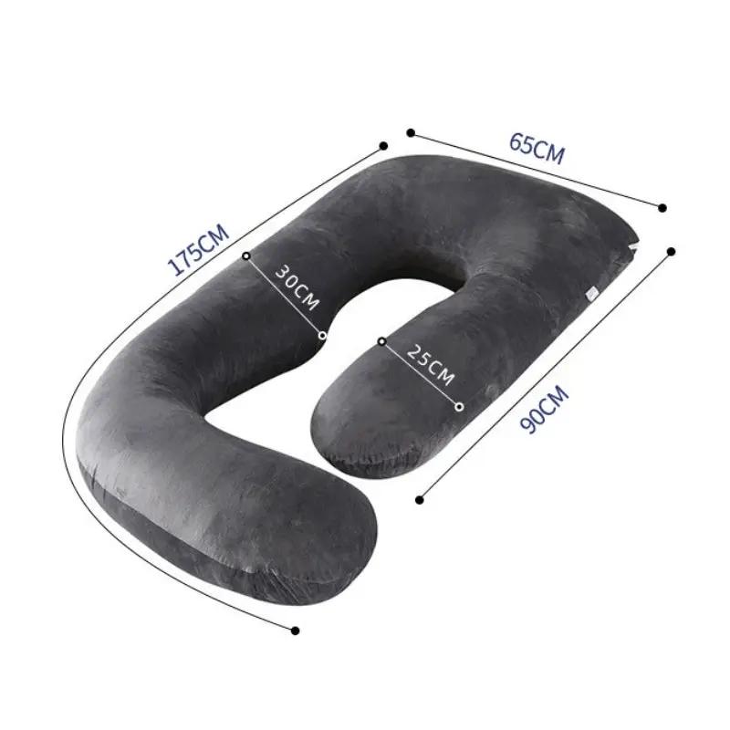 Pregnancy Pillow - Grey by salelink.co.nz