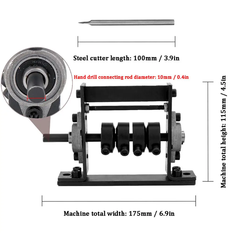Manual Electric Wire Stripping Machine by salelink.co.nz
