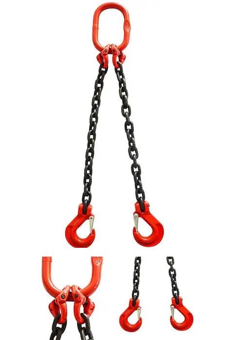 1m Heavy Duty Lifting Chain Sling Lifts 1 Ton With 2 Legs by salelink.co.nz