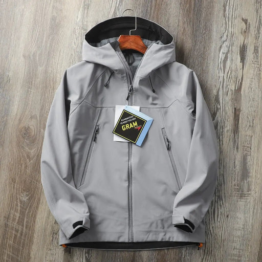 Men's Windproof Softshell Jacket — Waterproof Hooded Outdoor Layer | Hiking & Adventure by Mead's Supply & Equipment Outfitters limited
