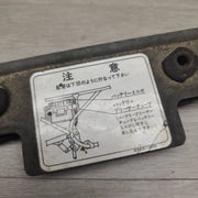 VT250F (MC08) Battery retainer by Motor Morgue