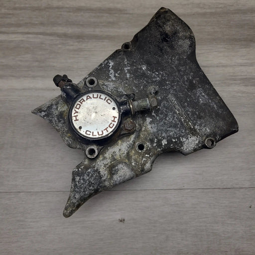 VT250F (MC08) Clutch slave and sprocket cover by Motor Morgue