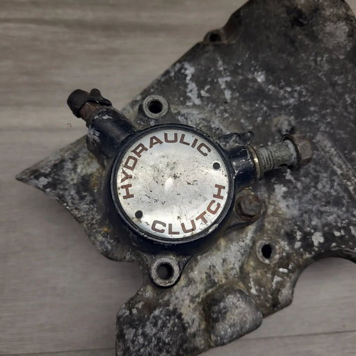 VT250F (MC08) Clutch slave and sprocket cover by Motor Morgue